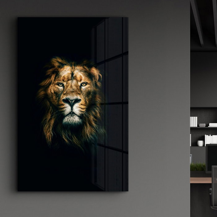 Wallity OGLS-5000 Pintura Decorativa de Vidrio Templado Multicolor 46 x 72 cm